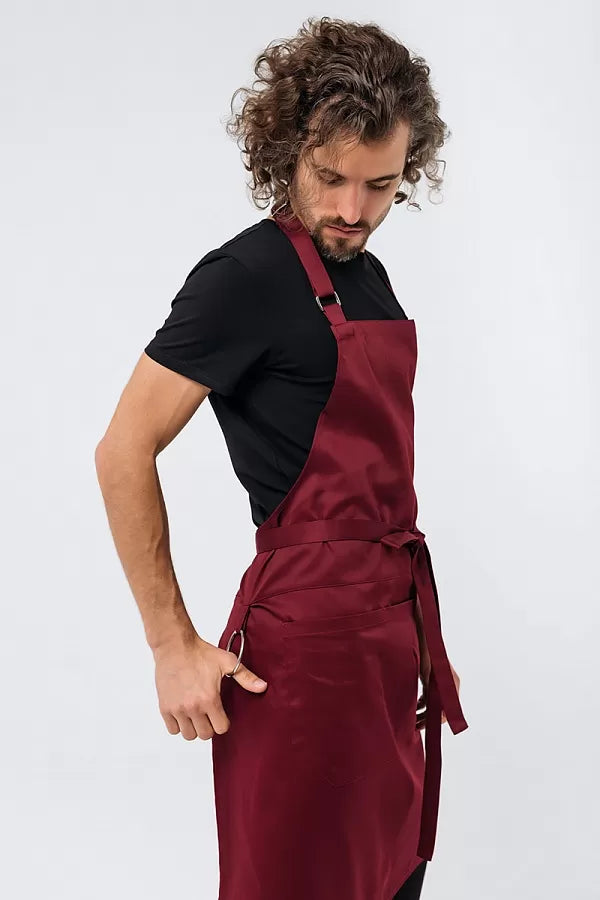 Apron "Douglas" (Burgundy)