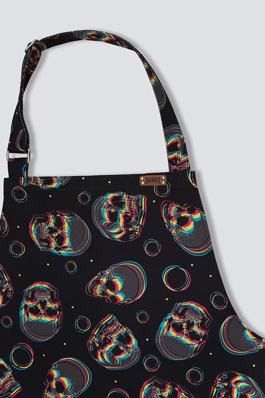 "3D Skulls" Apron